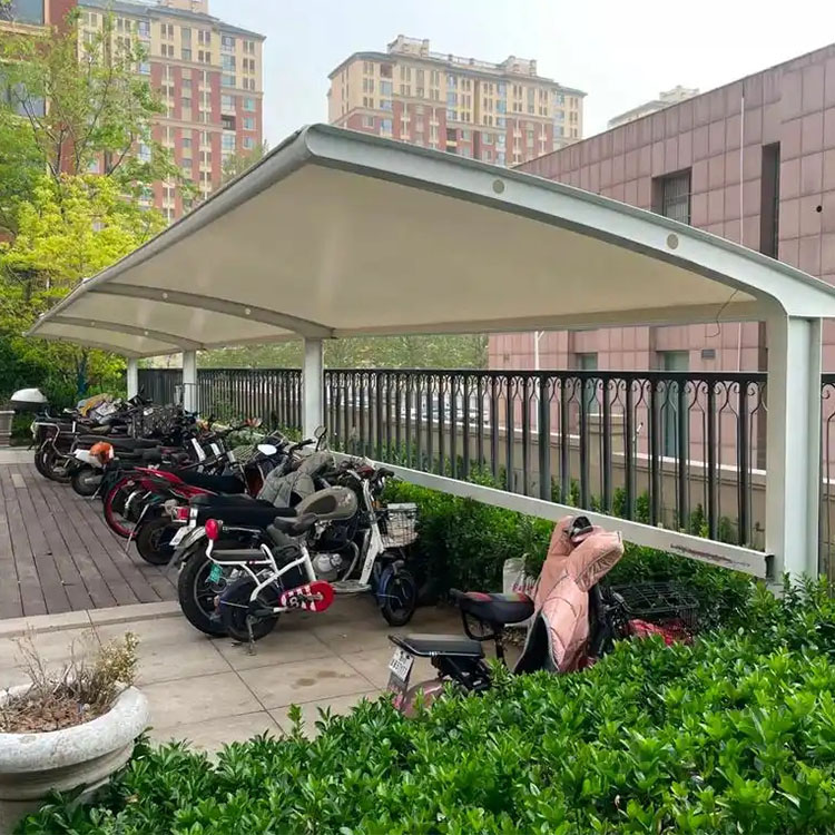 寿宁县膜结构电动车棚